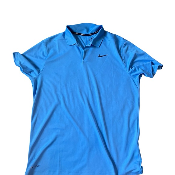 Nike Golf Men's Blue Polo Shirt - Picture 1 of 6
